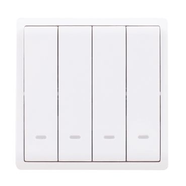 Schneider Electric 10A 4 Gang 1-Way Switch