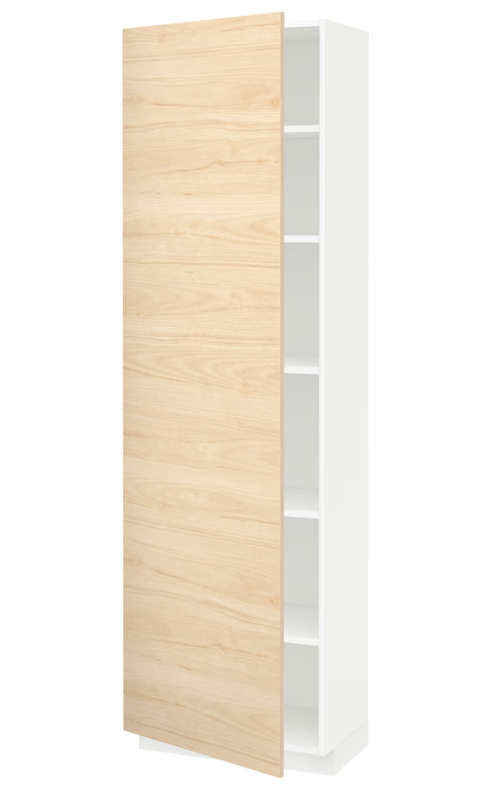 *High cabinet with shelves 60 x 37 x 200 cm