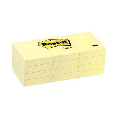 3M 653 POST IT PAD 1.5" X 2" (100 PCS)