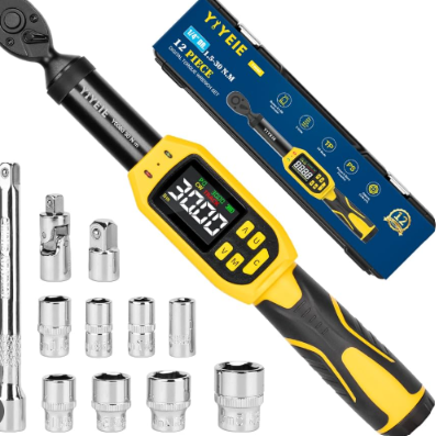 CUSTOM MECHANICAL TOOLS Mechanical Tools: Torque Wrench with Socket (c/w Adaptor)