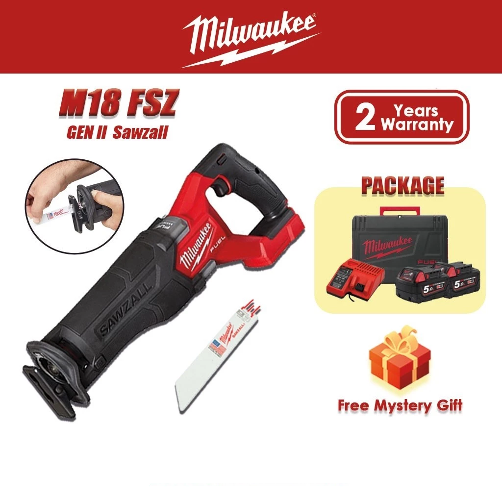 MILWAUKEE M18 FUEL™ SAWZALL™ M18 FSZ-0X0 Reciprocating Saw Sawzall