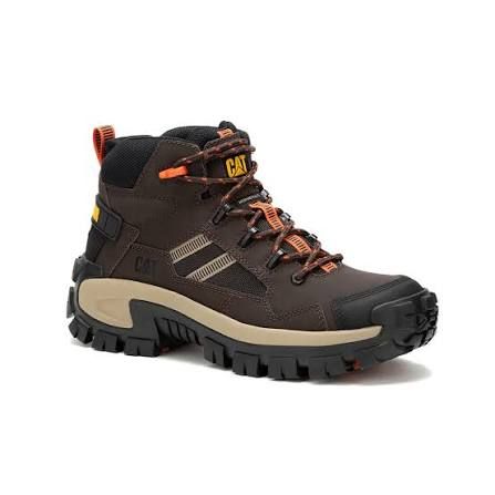 Caterpillar Men's INVADER Mid Vent Composite Toe Work Shoe - Coffee Bean (P91663)