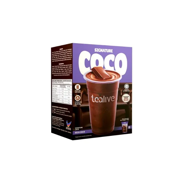 (Loose pack) Tealive Signature Coco 6s/25g 24 Box x 150g
