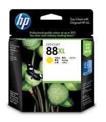 HP 88 Ink Cartridge Large Yellow C9393A