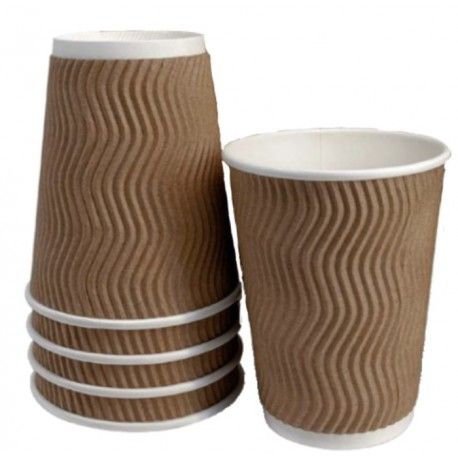 8oz Ripple-Paper Cup - 20's/ Pack