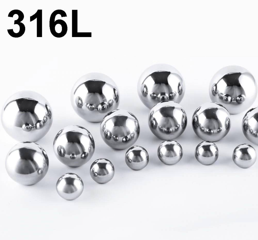 316L BALL STAINLESS STEEL SUS316L 316 L FOOD GRADE SS316L ANTI CORROSIVE 4/5/6/7/8/9/10/11/12/13.5MM.
