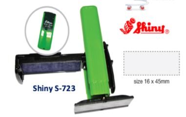 Shiny Pocket Stamp S-723 # Self-Inking # Custom Made # Saiz : 16mm X 45mm * FAST DELIVERY & LOCAL SUPPLIER