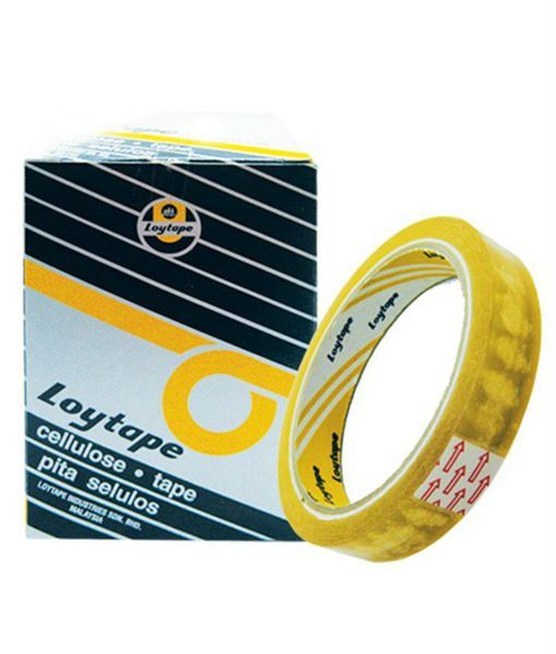 CELLOTAPE 18MM X 40M - BRAND : LOYTAPE (8 PCS/BOX)