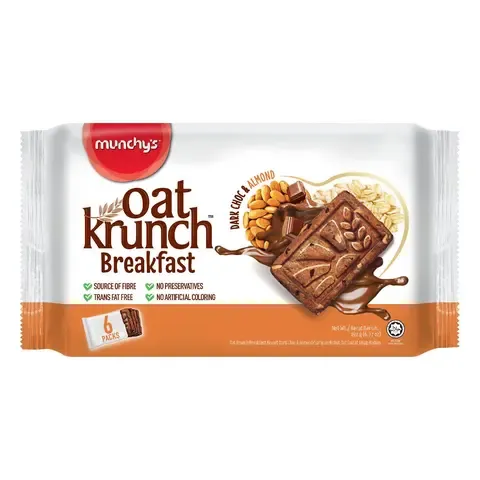 Oat Krunch Breakfast Dark Choc With Almond 192 g x 12