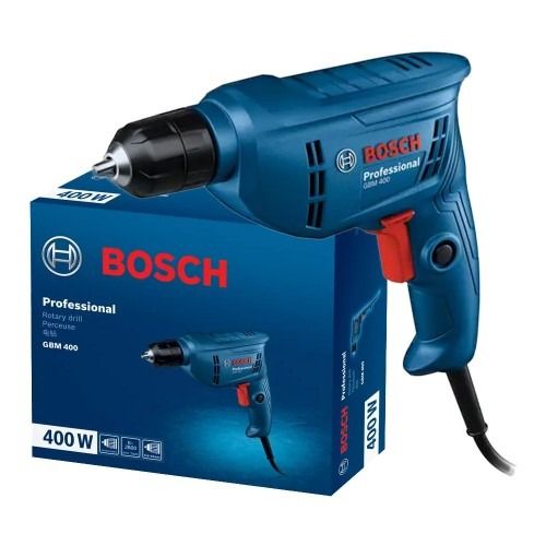 BOSCH GBM 400 Professional Drill Drilling Screw-driving Keyless Chuck Metal Wood Plastic 06011C10L0