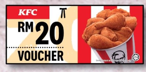 KFC Voucher - RM 20
