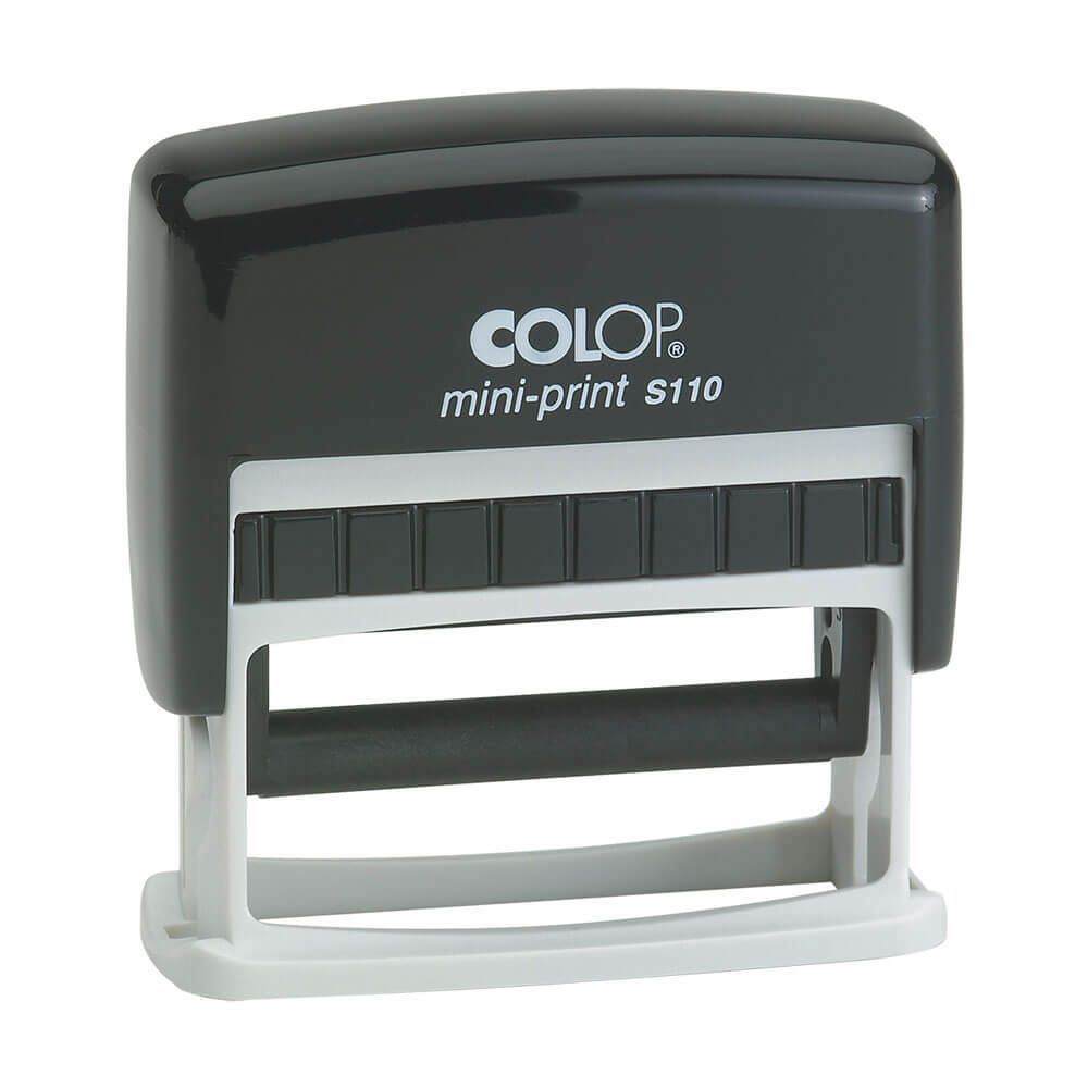 COLOP Self-Inking Dater Stamp S110 8mm x 52mm