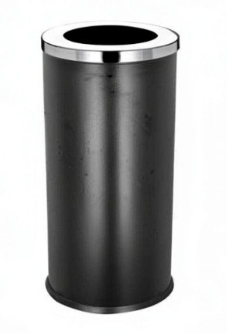 VIP POWDER COATED ROUND BIN C/W OPEN TOP (SS107B‐4IN1)