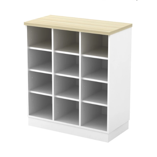 Pigeon Hole Door Low Office Cabinet