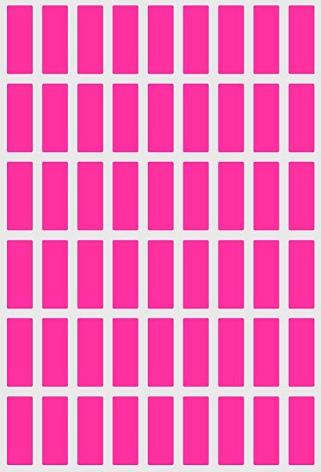 STICKER LABEL 13 X 19 PINK 10'S (900 PCS)