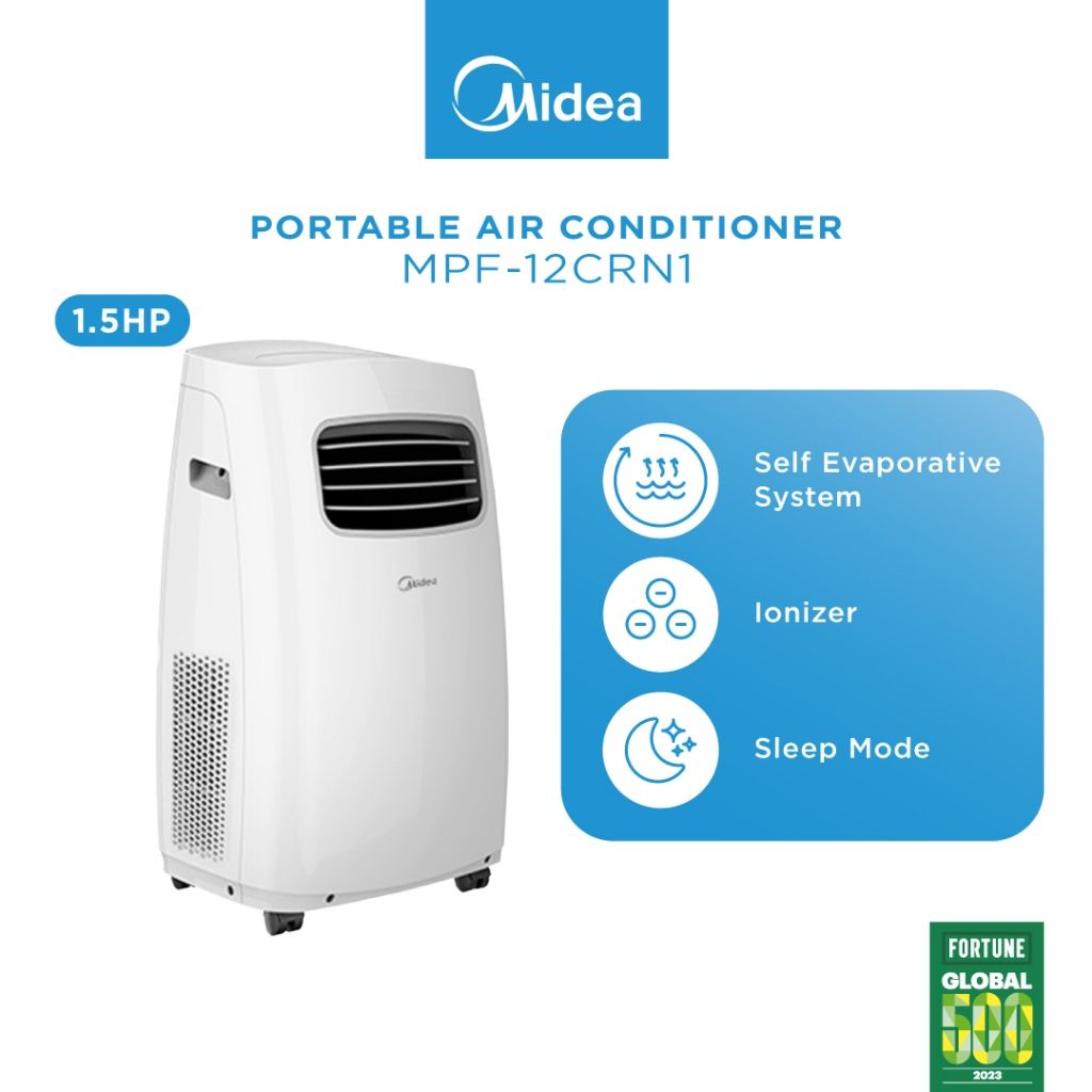 Midea Portable Air Conditioner (1.5 HP) MPF-12CRN1