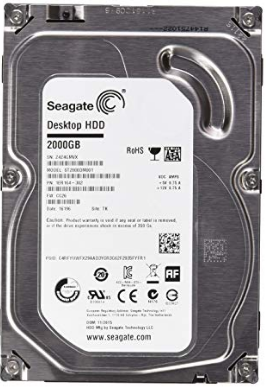 Genuine Malaysia Seagate Warranty - SEAGATE 3.5" 2TB 7200RPM Internal Hard Disk Hard Drive 3.5inch for Desktop & PC Computer