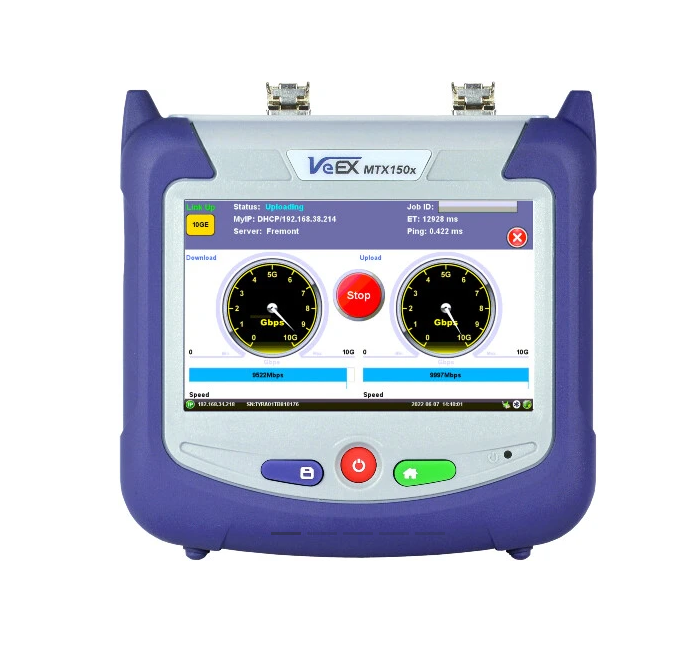 VeEX MTX150x Ethernet Services Installation Test Set