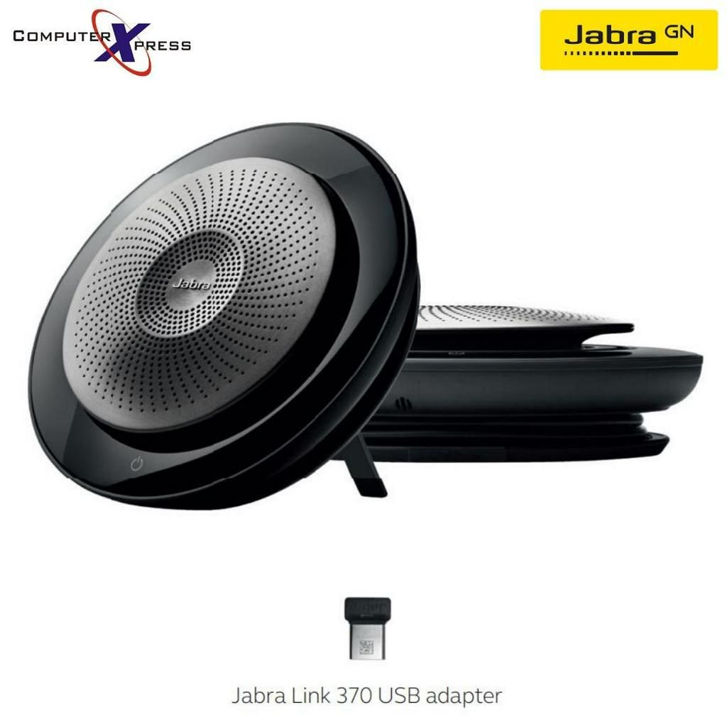 *Jabra Speak 710 MS / UC Wireless Bluetooth Conference Speakerphone with Link 370 Dongle USB Adapter