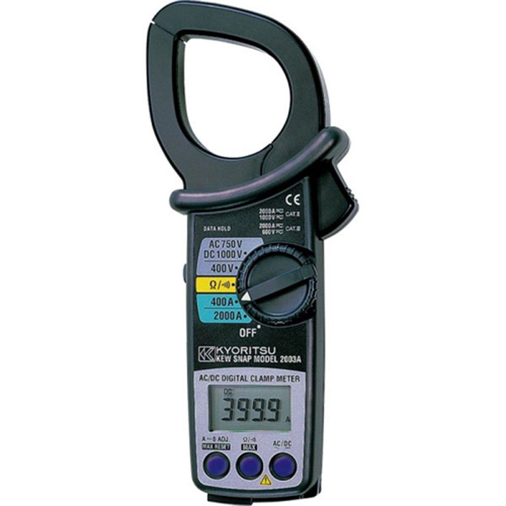 KYORITSU 2003A AC/DC DIGITAL CLAMP METER