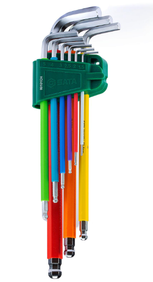 Sata COLOR SERIES EXTRA LONG BALL POINT HEX KEY 5MM