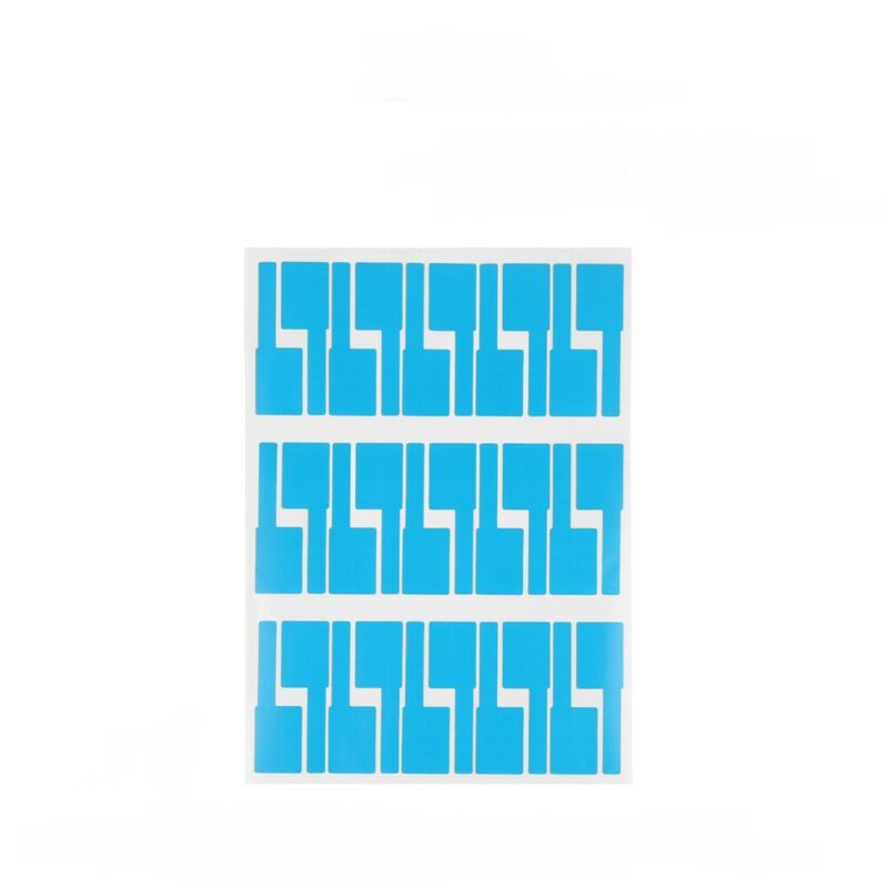 Sticker Cable Wire Label Sticker Blue