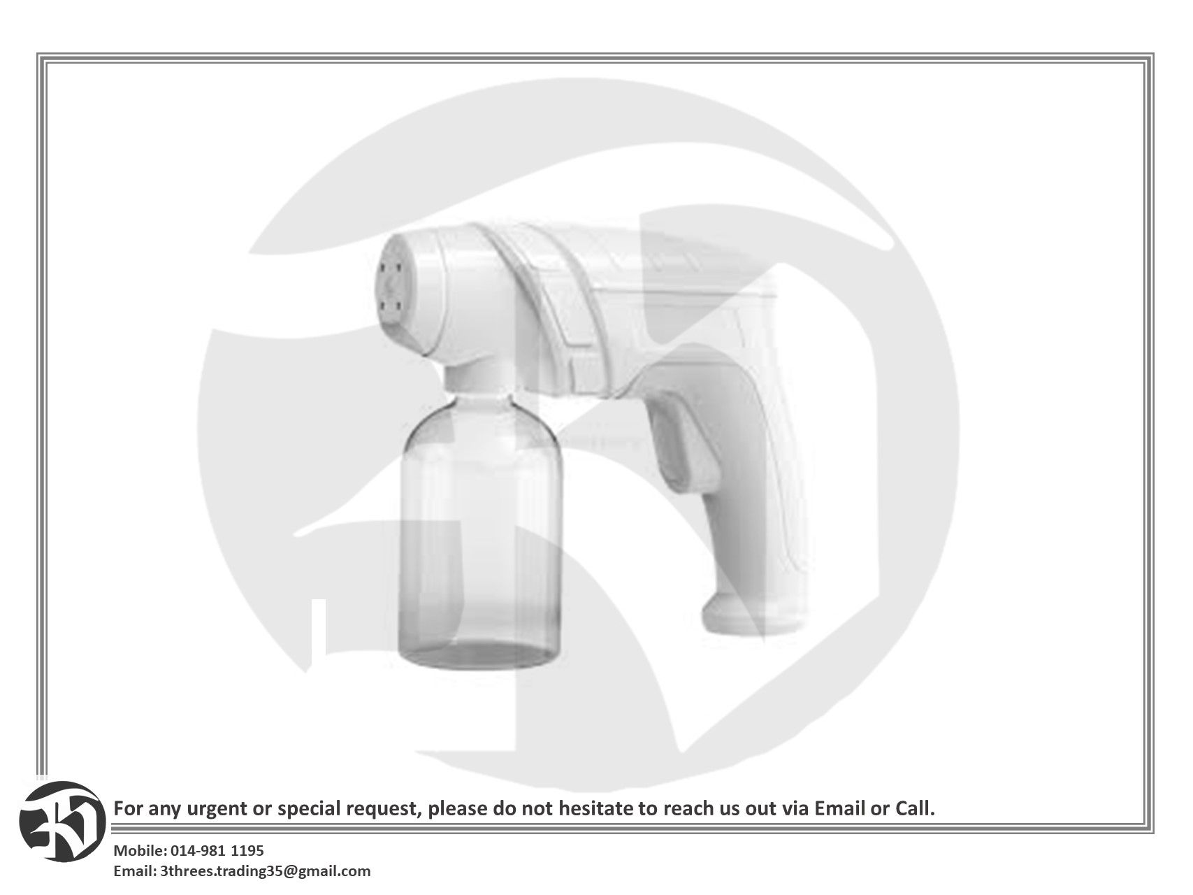 SSST Sanitizer Spray Machine 300ml