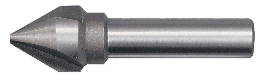 Sherwood 82掳, Countersink, 25mm, Straight Shank, 3 fl, Cobalt High Speed Steel SHR0207250K
