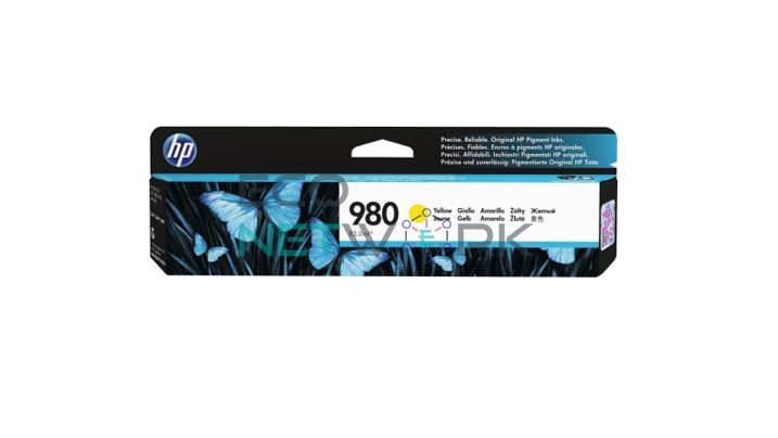 HP 980 Ink Cartridge Yellow D8J09A