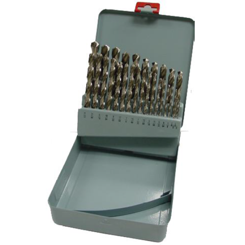 PROJOBBER HSS Drill Set, Ground Bright Finish, Fractional Size (S29) 29-PC