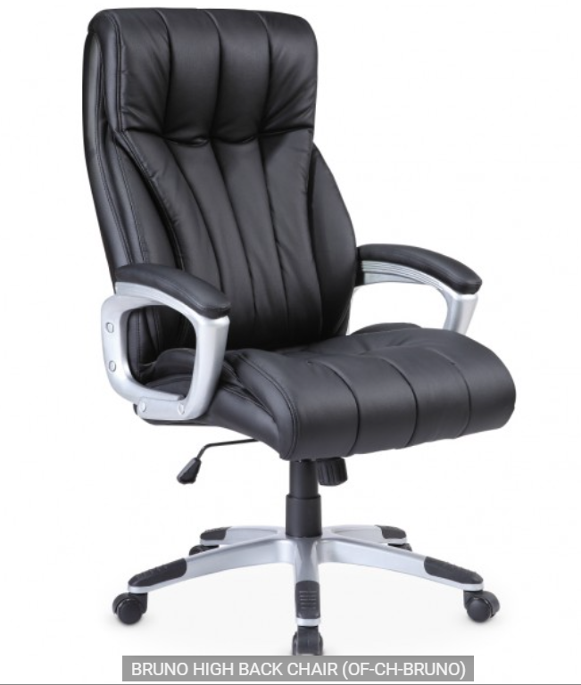 BRUNO HIGH BACK CHAIR (OF-CH-BRUNO)_PU SEAT