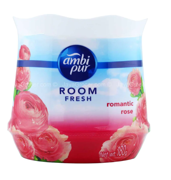 Ambi Pur Room Fresh Romantic Rose Air Refreshing Gel 180g
