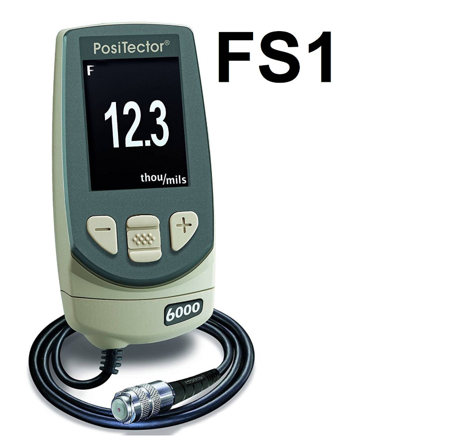 DEFELSKO POSITECTOR 6000 FS1 FERROUS COATING THICKNESS GAUGE MADE IN USA