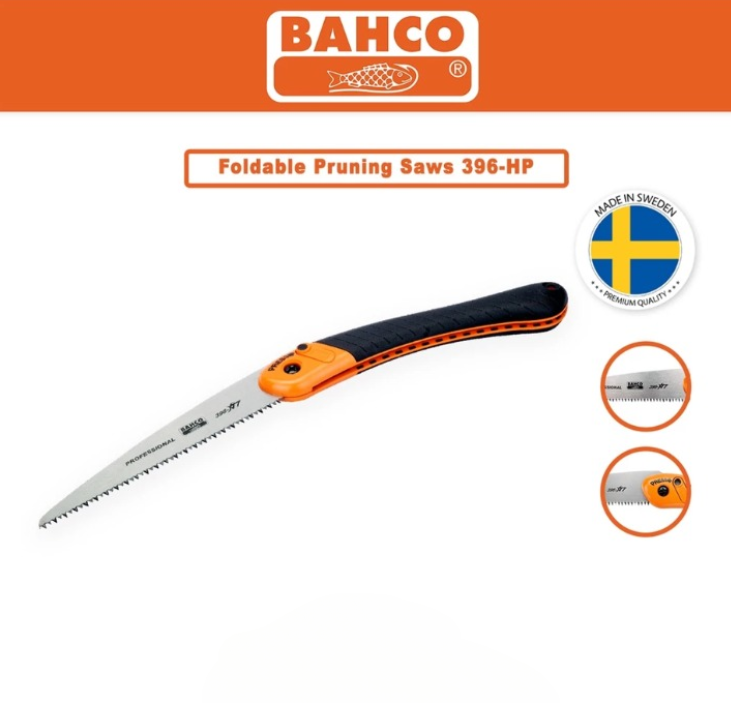 BAHCO FOLDABLE PRUNING FOLDING SAW (396-HP)