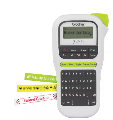 BROTHER PTH110 PTOUCH HANDHELD LABEL PRINTER