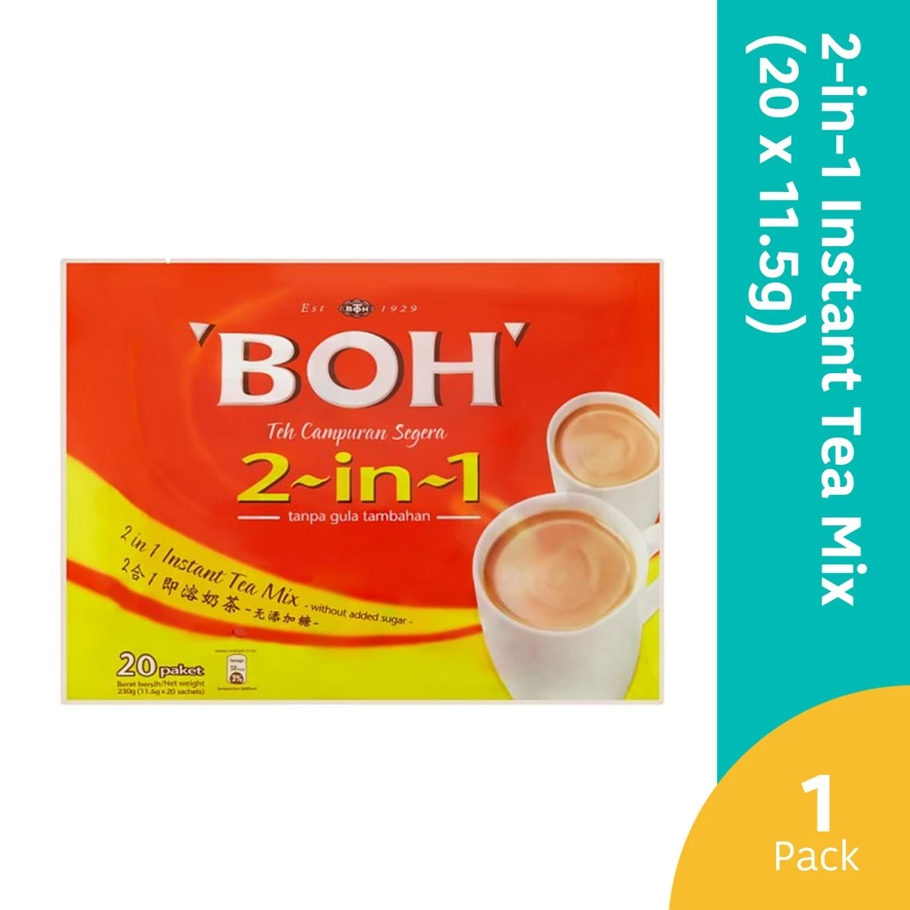 Boh 2-In-1 Instant Tea Mix (20 Sachets x 11.5g/230g)