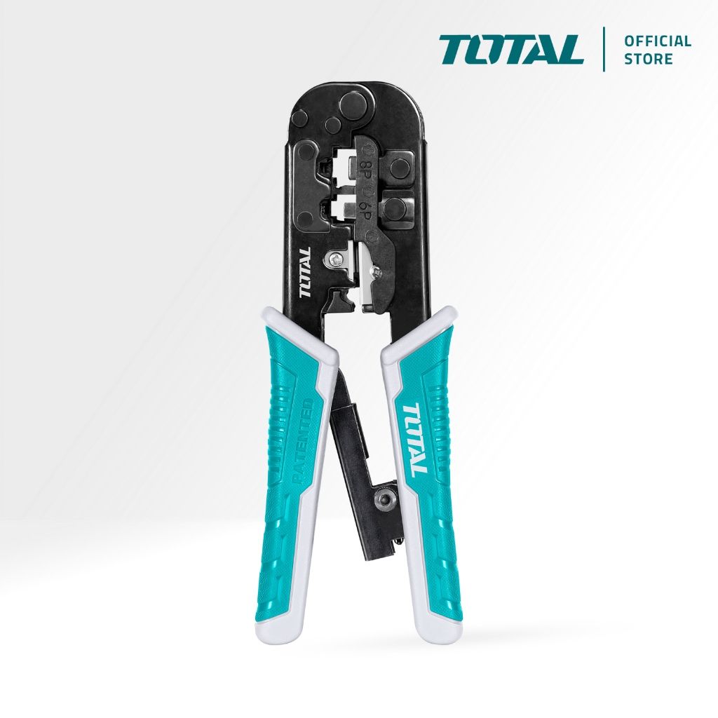 TOTAL MODULAR PLUG CRIMPER FOR CRIMPING STRIPPING CUTTING OF TERMINALS OF NETWORK & TELEPHONE LINE TMPCN5468R