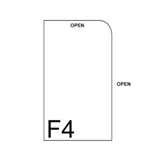F4 L-SHAPE HOLDER PACK 1466F (24PC/ PACK)