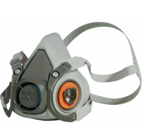 3M 6200 SIRIM Hlaf Facepiece Respirator (Size M)