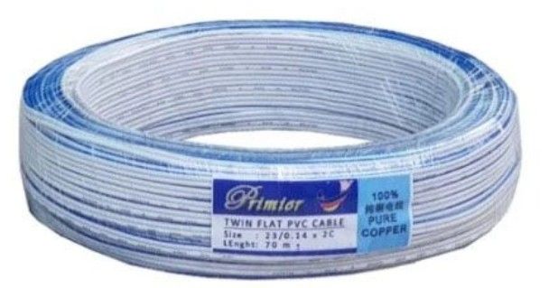 SE SETIA ELECTRIC TWIN FLAT CABLE BLUE/ WHITE