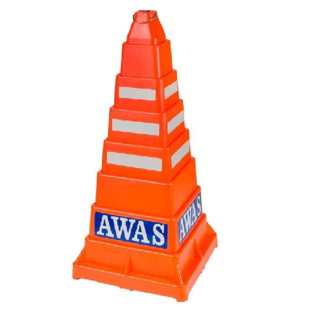 AWAS Collapsible Safety Active Square Cone AM-SC02