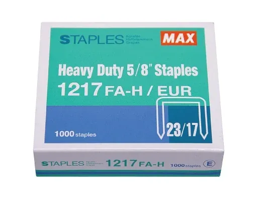Max 1217 FA-H Staples (Stapler Bullet)