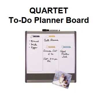 Genuine Malaysia Quartet Warranty - QUARTET To-Do Planner Board 79231