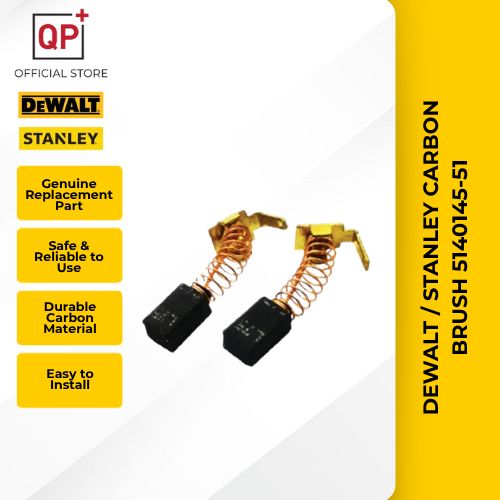DEWALT CARBON BRUSH 5140145-51 - 2PCS ( FOR 4" TILE CUTTER DW862 ) l BERUS KARBON l 碳刷-
