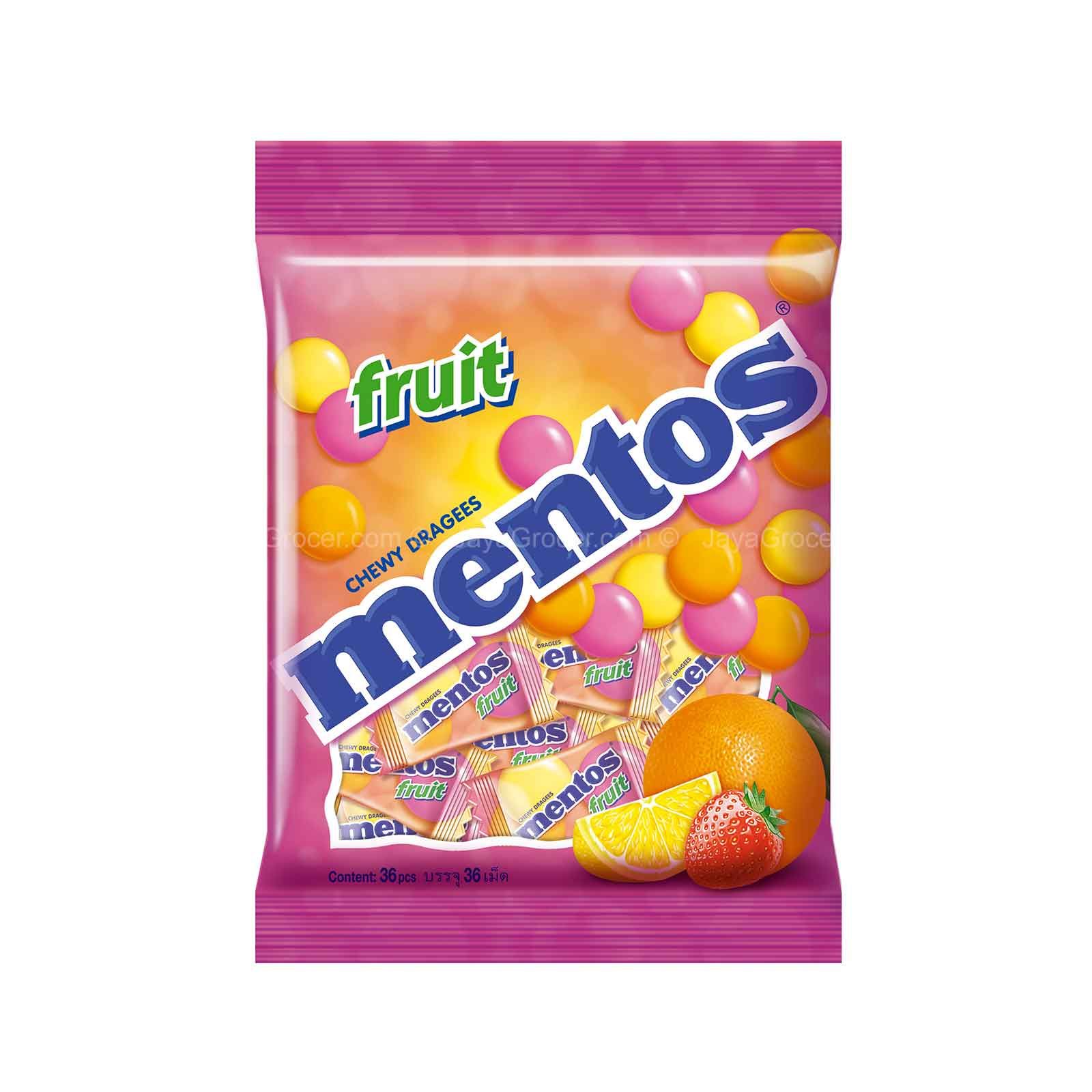 MENTOS CHEWEY DRAGESS CANDY FRUIT MIX