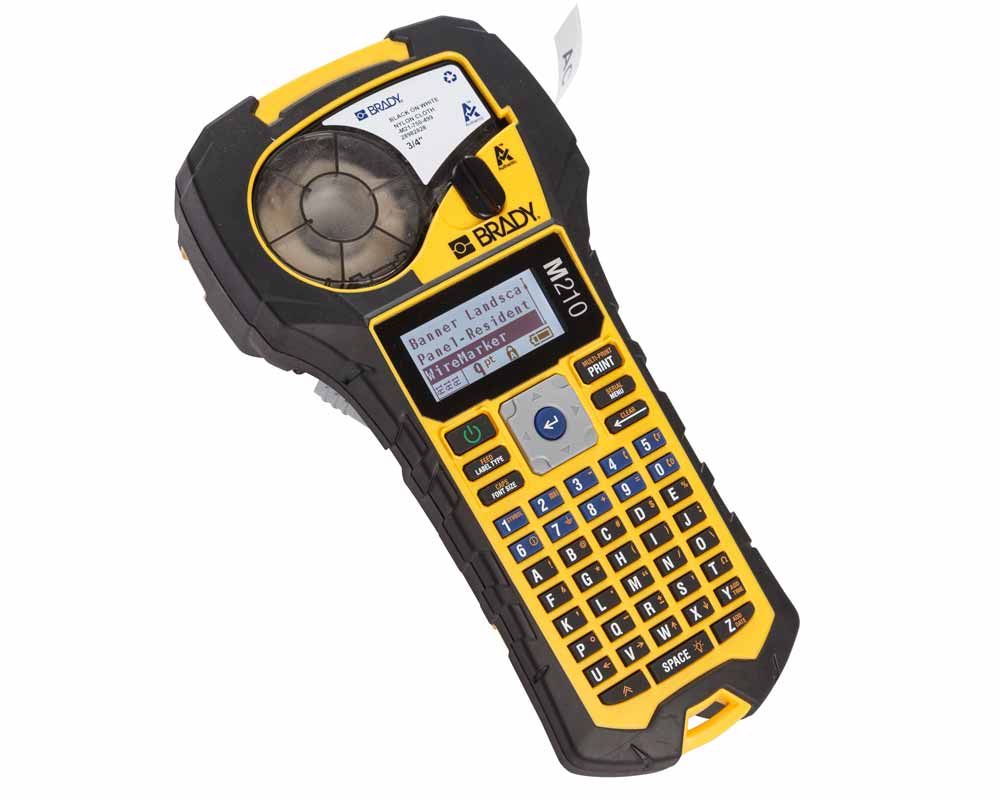 Brady M210 Handheld Label Maker with Accessory Kit