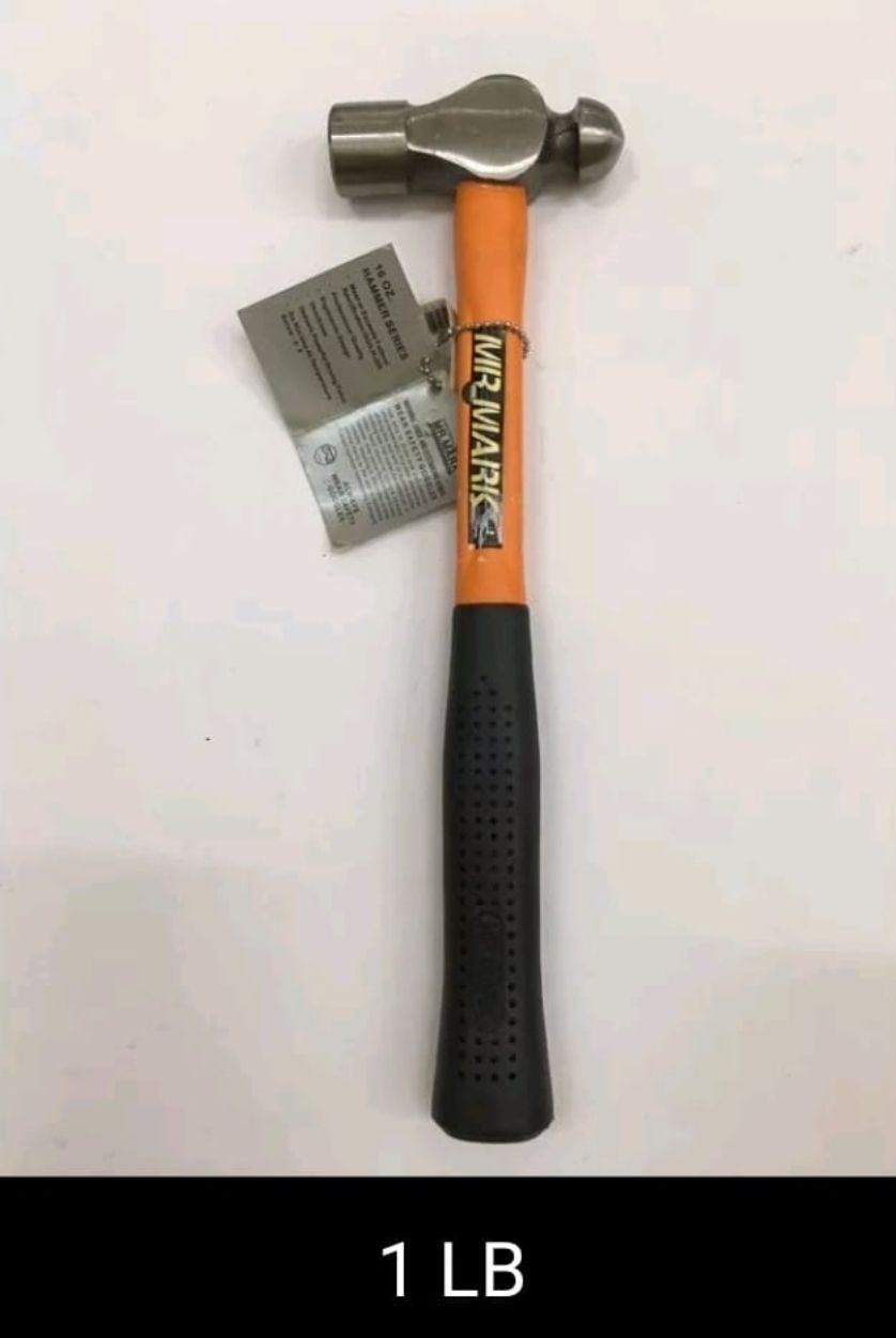 Mr Mark Fibreglass Handle Ball Pein Hammer