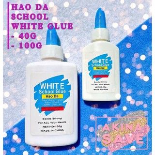 HAO DA WHITE SCHOOL GLUE 100G 12PCS