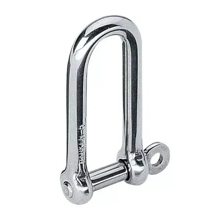 Others *LONG TYPE D SHACKLE. STAINLESS STEEL - 6 MM