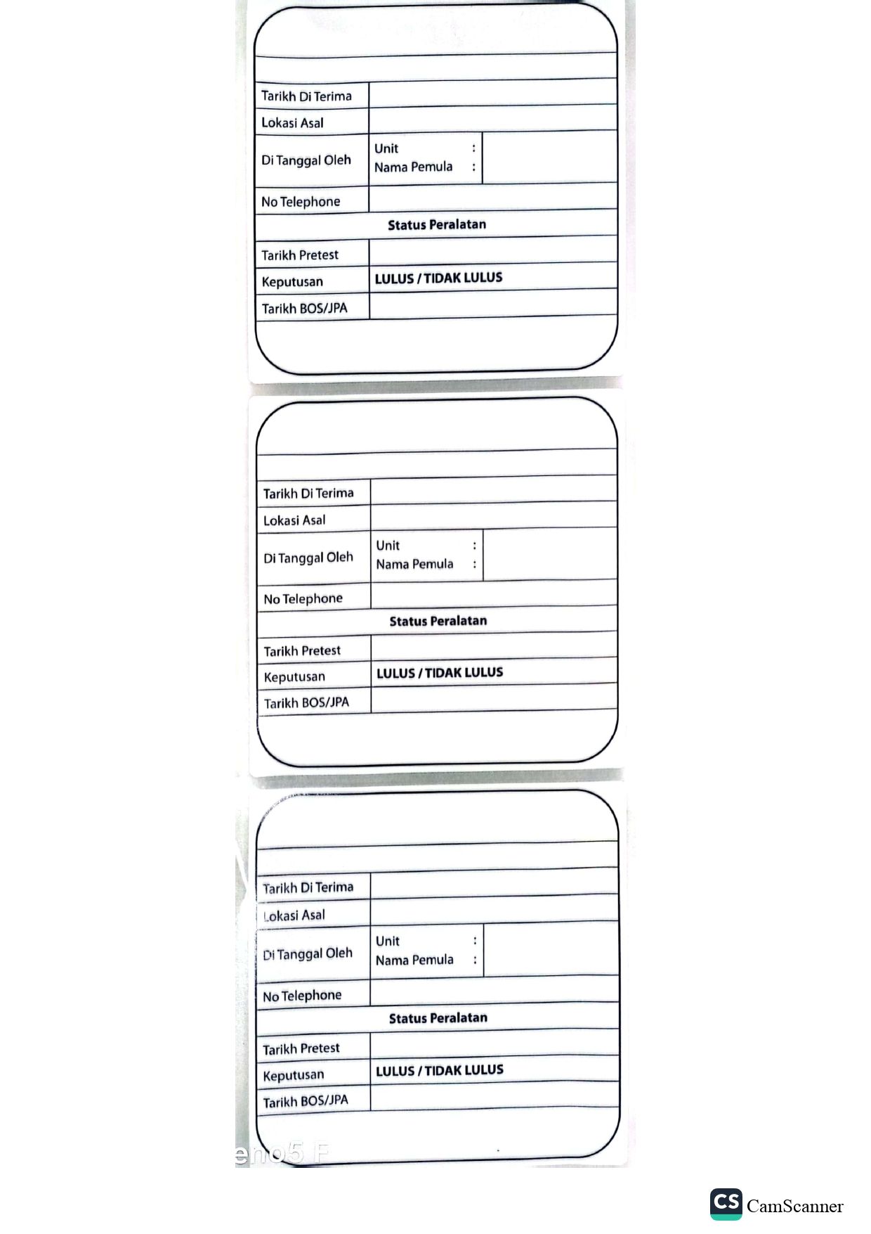 PRE TEST SCHEDULE WASTE STICKER_1000PCS